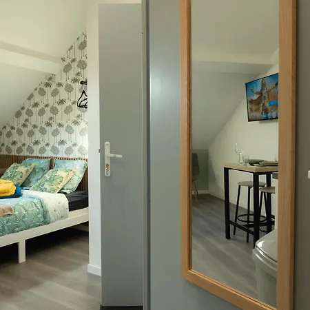 Citizenhouse Anzin - 4 Studios - 15 A 36M2 - Jardin - Terrasse - Acces Autonome - Wifi - Netflix Esterno foto