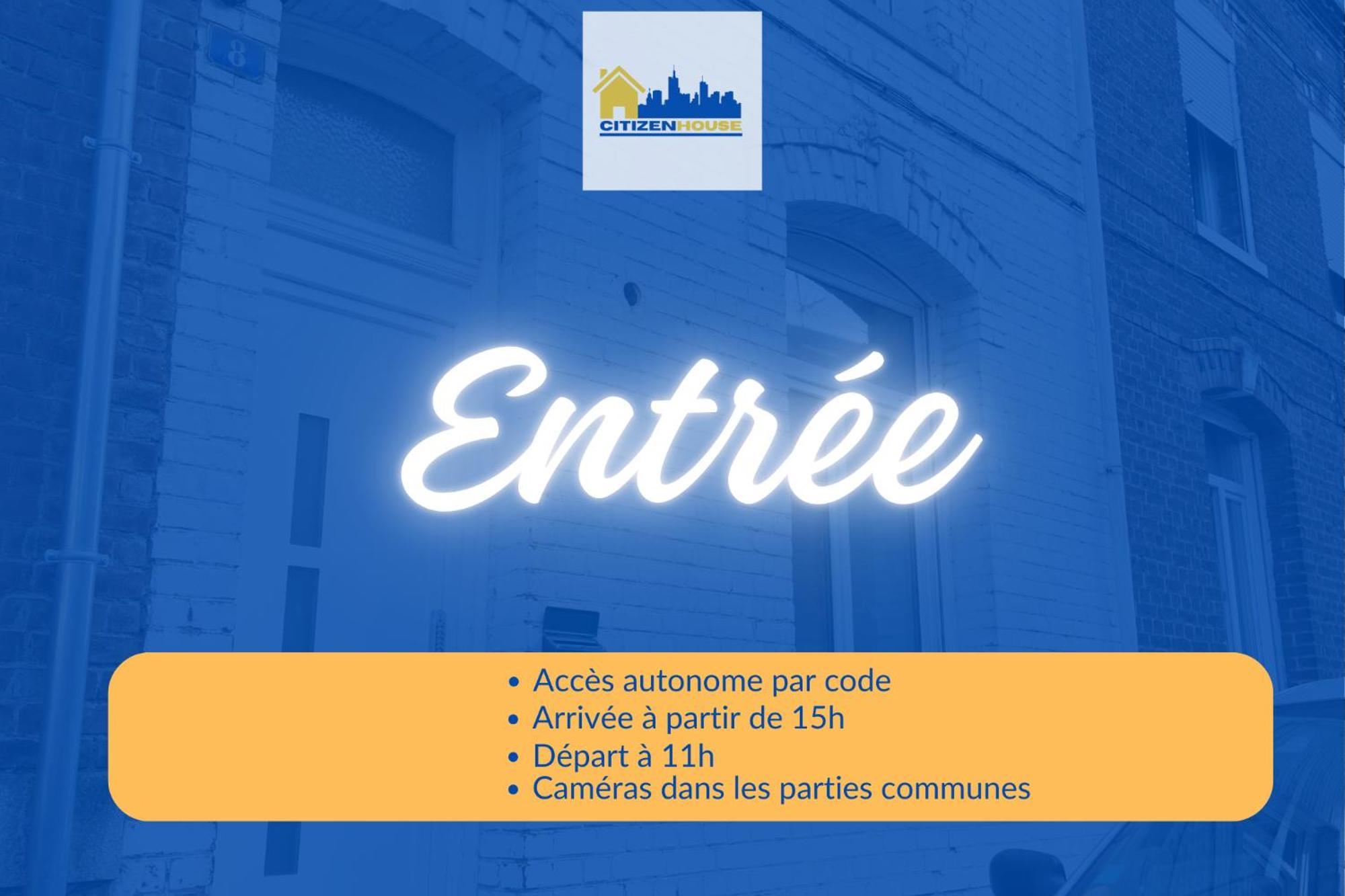 Apartment Citizenhouse - 4 - 15 A 36m2 - Jardin - Terrasse - Acces Autonome - Wifi - Netflix